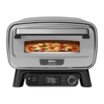NINJA MO201EU Artisan Elektrisk Pizzaugn och Varmluftsugn För Utomhusbruk, Grå (1760 watt)
